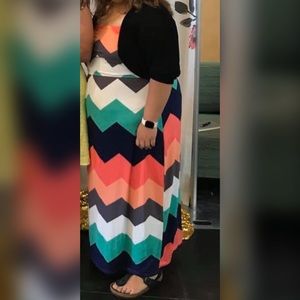 Strapless Maxi Dress